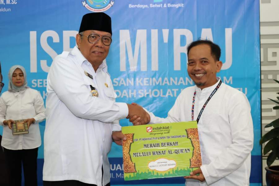 IKPP Tangerang Wakafkan Ratusan Mushaf Al-Qur'an