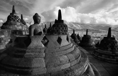 Candi Borobudur. (Arbain Rambey)