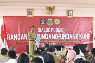 Pj Gubernur Al Muktabar : Pemprov Banten Sambut Baik Dialog Publik RUU KUHP