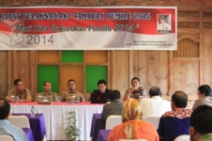 Setu- Rapat Koordinasi Tahapan Pemilu 2014, Rabu (27/11)dt