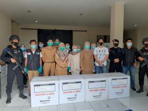 Ribuan Vaksin Tiba di Tangsel, Dinkes Siap Menyalurkan