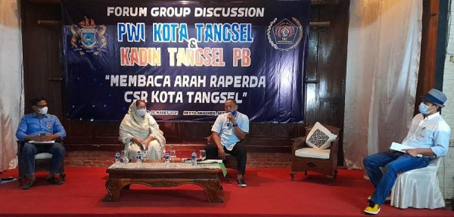 Diskusi 'Membaca Arah Raperda CSR Kota Tangsel' Tak Dihadiri Benyamin & Pane, Begini Kata Moderator