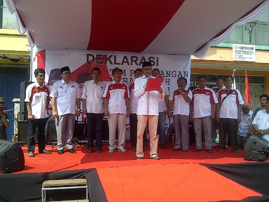 Deklarasi Tim Pemenangan Merah Putih Prabowo-Hatta