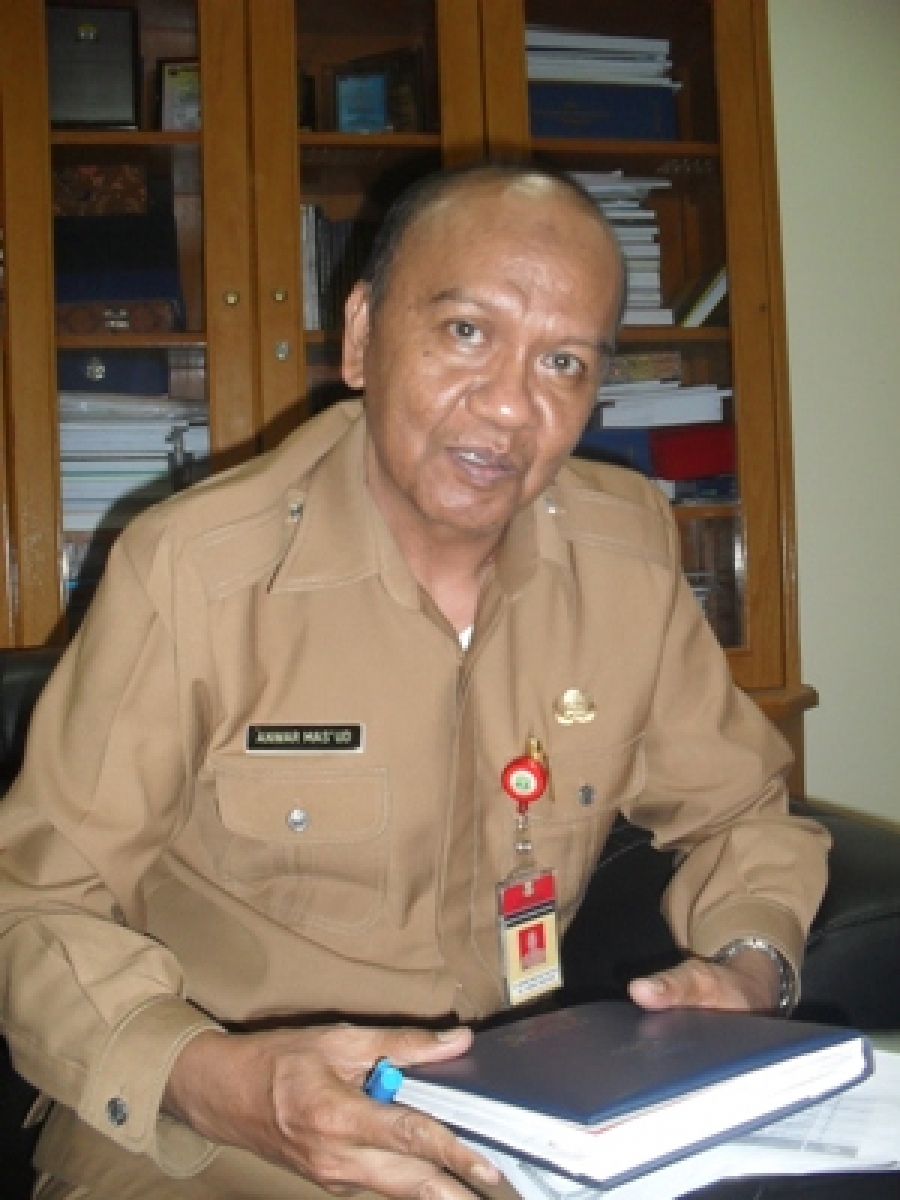 Kepala  BKD kota Serang,  Ahmad benbela