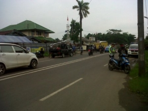Pamulang- Ditlantas melakukan Razia sepanjang Jalan Pondok Cabe Raya, Senin (3/1)DT