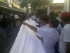 200 Meter Kain Putih Dipersiapkan HIMATA Untuk Para Relawan