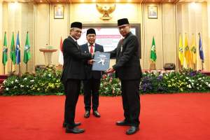 Pj Gubernur Al Muktabar Kukuhkan Kepala Perwakilan BPKP Provinsi Banten