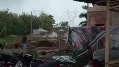 Angin Kencang Terjang Kawasan Gunung Sindur Sebanyak 77 Rumah Warga Rusak