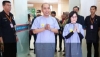 Pasangan Iksan Modjo &amp; Li Claudia candra Ikuti Tes Kesehatan di RSUD Tangsel
