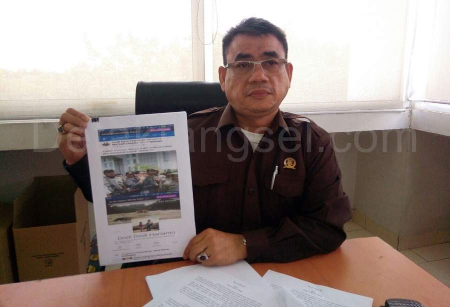Ketua Komisi lV DPRD Kota Tangsel, Sukarya