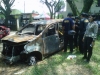 Tim Puslabfor Periksa Bangkai Mobil dan Motor Tragedi Tabrakan Beruntun di Bintaro