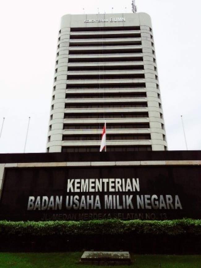 Kantor Kementerian BUMN di Jl. Medan Merdeka Selatan No. 13