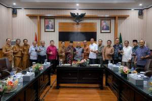 Pemprov Banten dapat kunjungan kerja DPRD Sumatera utara.