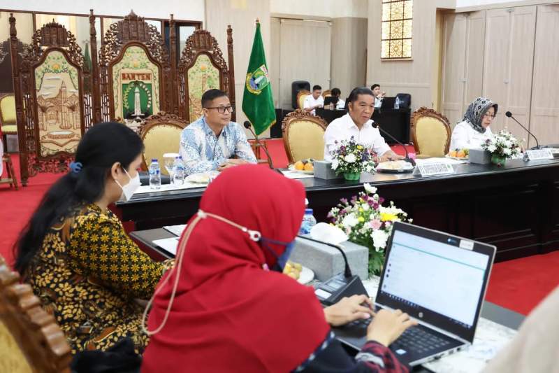 Pj Gubernur Al Muktabar: Pemprov Banten Bersama KPK RI Terus Giatkan Pencegahan Korupsi