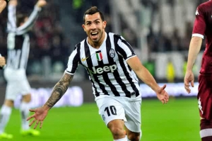 Tevez Menangkan Juventus Dalam Derby Della Mole