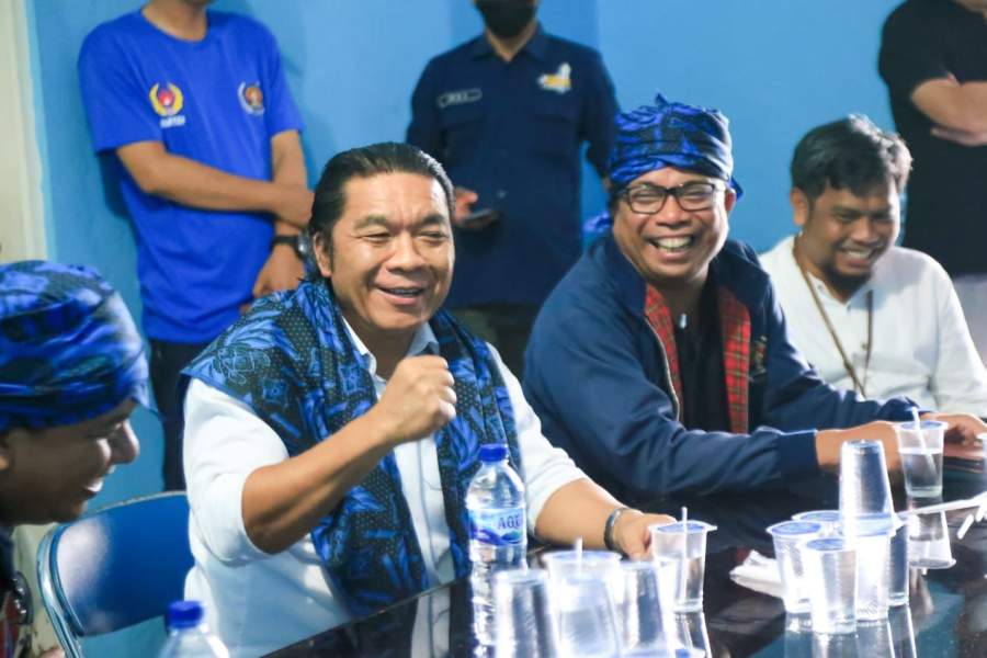 Pj Gubernur Al Muktabar Lepas Kontingen SIWO PWI Provinsi Banten ke PORWANAS 2022 Malang