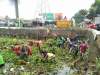 DPU Tangsel Antisipasi Banjir Dengan Bersih-Bersih Enceng Gondok dan Lumpur