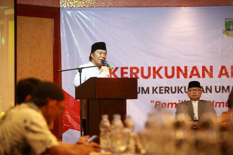 Pj Gubernur Banten Al Muktabar : Dialog Kerukunan Antar Umat Beragama Perkuat Stabilitas Daerah