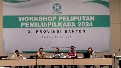 Dewan Pers Gelar Workshop Peliputan Pemilu/Pemilukada di Provinsi Banten