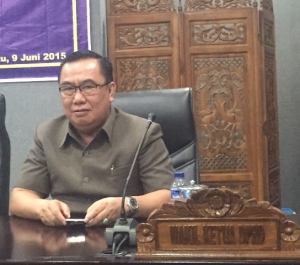 Wakil ketua dewan DPRD Kota Tangerang Selatan Shaleh Asnawi