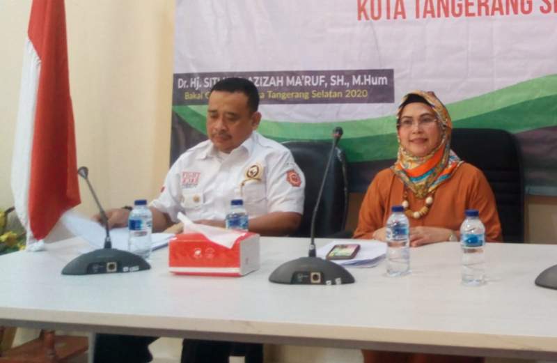 Diskusi Rembuk Pendapat Dan Etnis, Ini Pandangan Siti Nur Azizah Soal Tangsel