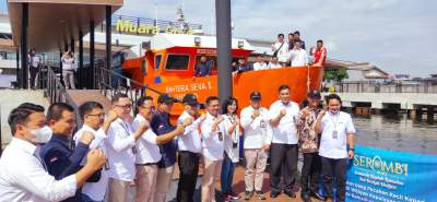 BRI RO Jakarta 3 Gunakan Kapal Laut, Distribusi Uang Baru di Kepulauan Seribu