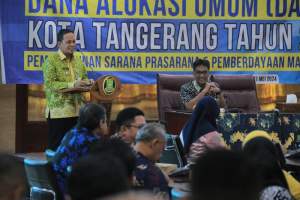 Pj Wali Kota Tangerang: DAU Kelurahan Harus Menyasar pada Kebutuhan Dasar Masyarakat