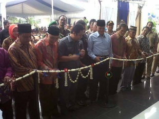 Walikota Tangerang H Arief R Wismansyah meresmikan Rumah Sakit Umum Daerah Kota Tangerang, Senin (10/3)
