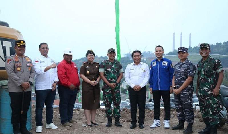 Dampingi Pangdam III Siliwangi Tinjau Assembly Point di Merak, Pj Gubernur Banten: Bisa Untuk Jalur Evakuasi dan Rest Area