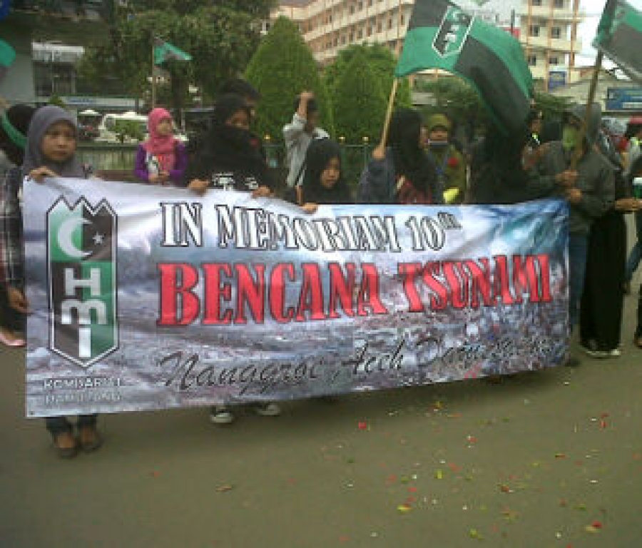 Lagi, HMI Pamulang Gelar Aksi Solidaritas Untuk Aceh