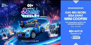 Jelang Tahun Keduanya di Indonesia, OLX Autos Tebarkan Promo dan Hadiah Menarik melalui Program “OLX Autos Doubleversary”
