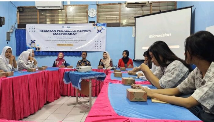 PengMas Fak. Ekonomi dan Bisnis UMB untuk Transformasi Digital dan Profesionalisme dalam Akuntansi bagi Generasi Muda