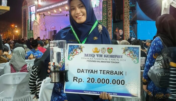 Adillah Putri Asal Tebing Tinggi Raih Juara Terbaik MTQ VII Korpri Tingkat Nasional 2024