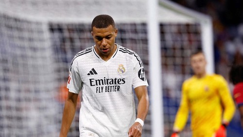 Penurunan Performa Mbappe di Real Madrid Picu Kritik Tajam
