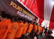 33 Pelaku Kejahatan Jalanan Diringkus Polres Tangsel