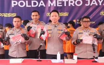 23 Tersangka Kejahatan Jalanan dan Curanmor Dibekuk Satreskrim Polres Tangsel