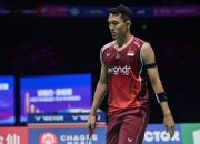 Jonatan Christie Tersingkir di Perempatfinal Kejuaraan Bulutangkis Asia 2025