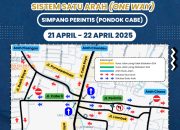 Penataan Lalin, Kawasan Pondok Cabe Uji Coba Satu Arah