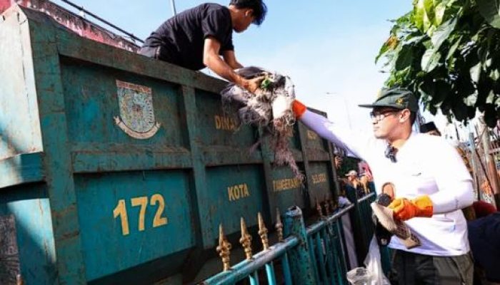 Pemkot Tangsel Tertibkan Pasar Ciputat, PKL Dilarang Kembali Berjualan!