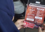 Mahasiswa Ilmu Komunikasi UPJ bersama DPKP Kampanyekan #IngatNomorDarurat