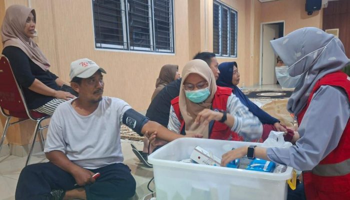Pemkot Tangsel Dirikan Posko Kesehatan untuk Korban Kebakaran Asrama Polsek Serpong