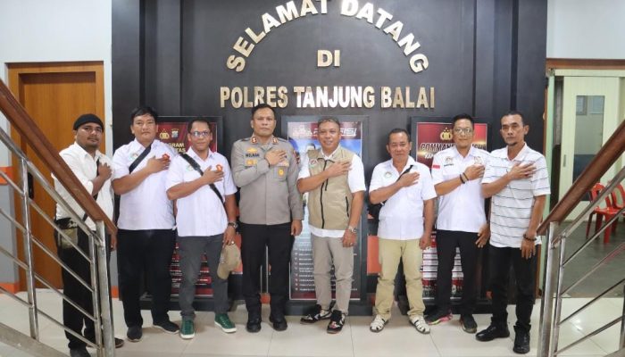 Polres Tanjung Balai Terima Audiens dari DPC PAPERA