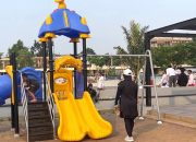 Alun-Alun Pondok Aren Jadi Ruang Favorit Warga: Tempat Rekreasi, Olahraga, dan Interaksi