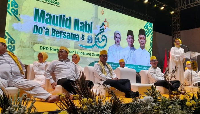 Puncak HUT ke-61 Golkar Tangsel, Diwarnai Doa Bersama dan Peringatan Maulid Nabi