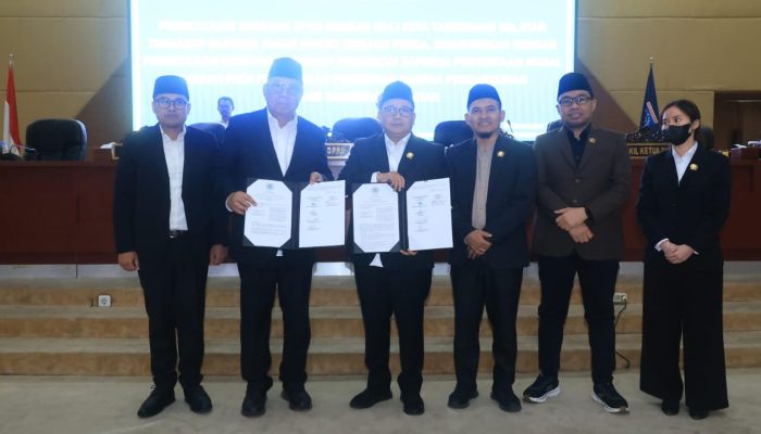 Wali Kota dan DPRD Tangsel Setujui Raperda Pengelolaan Pasar Rakyat Menjadi Perda