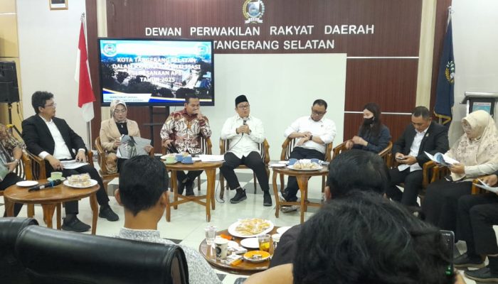 DPRD Tangsel Paparkan Laporan Tahunan dalam Coffee Morning Bersama Wartawan