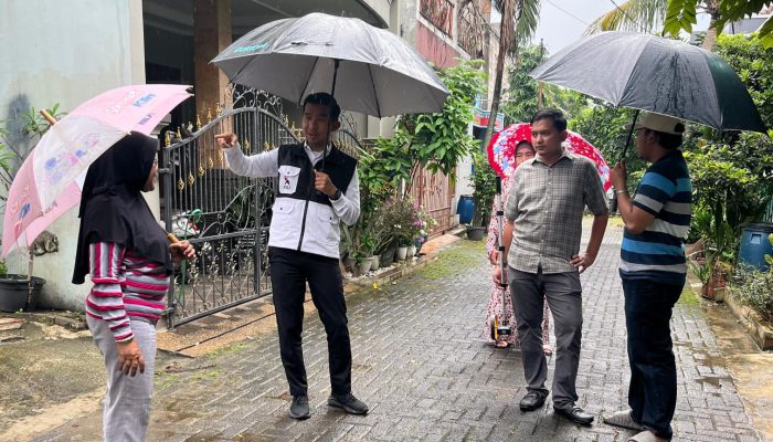 Perumahan di Pamulang Belum Tersentuh PJU, Anggota DPRD Tangsel Turun Langsung