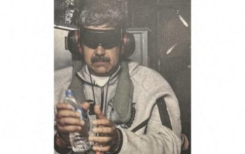 Trump Unggah Foto Maduro Diborgol dan Mata Tertutup