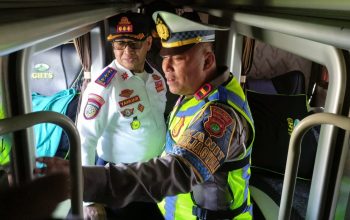 Bus Mudik Bermasalah Ditemukan Saat Ramp Check di Terminal Pondok Cabe