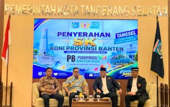 58 Cabor Resmi Dipertandingkan di Porprov VII Banten 2026, Tangsel Siap Jadi Panggung Besar Prestasi Atlet